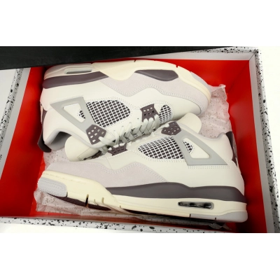 PB Bacth Air Jordan 4 White Phan Tom 02