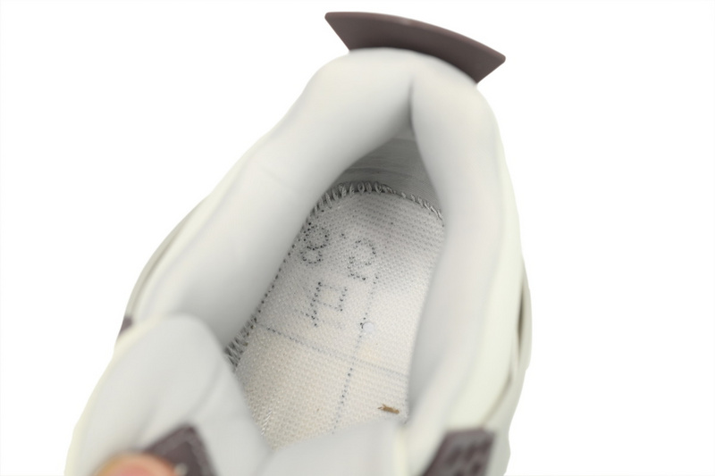 PB Bacth Air Jordan 4 White Phan Tom