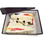 Balvin x Air Jordan 4 White Blue Red