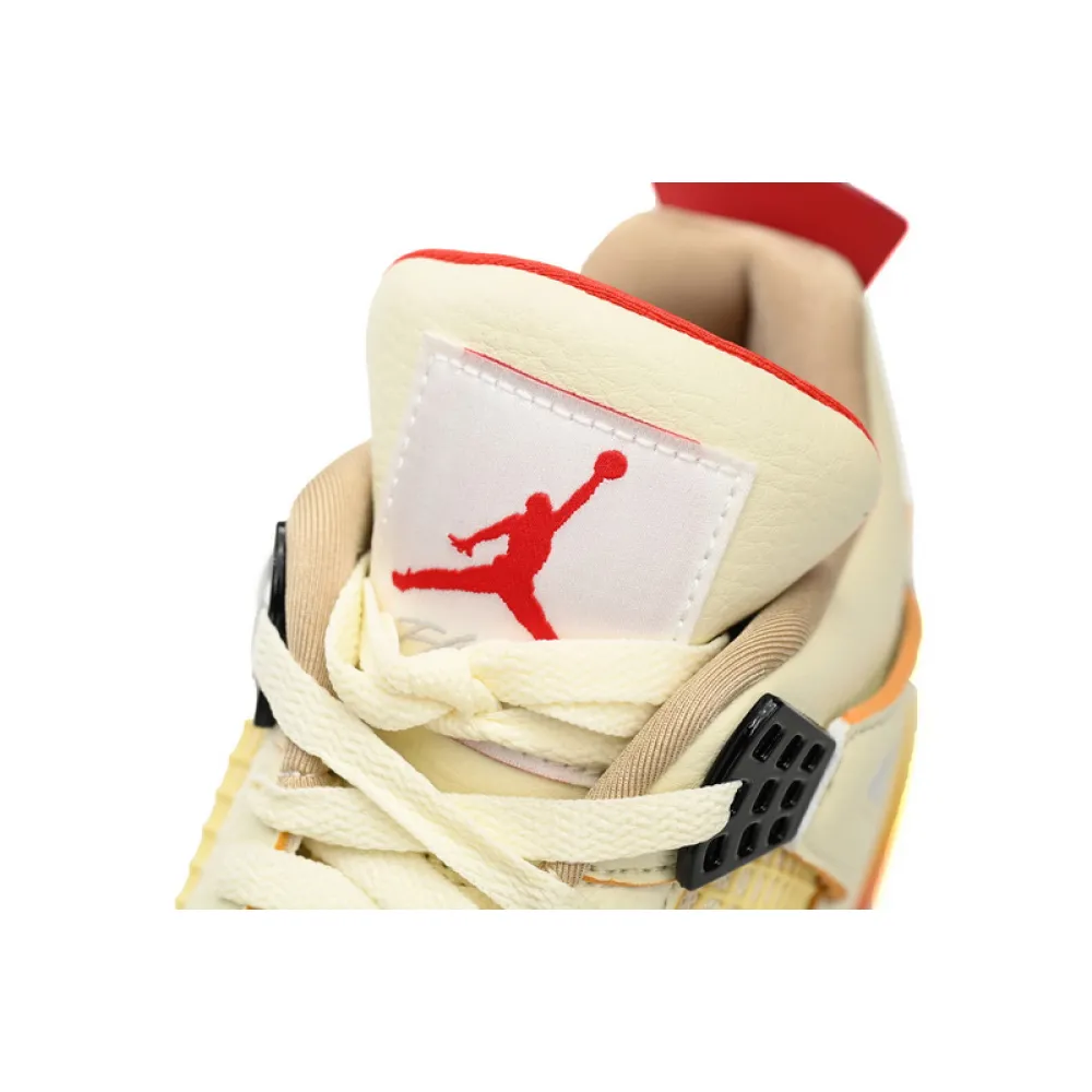 Balvin x Air Jordan 4 White Blue Red
