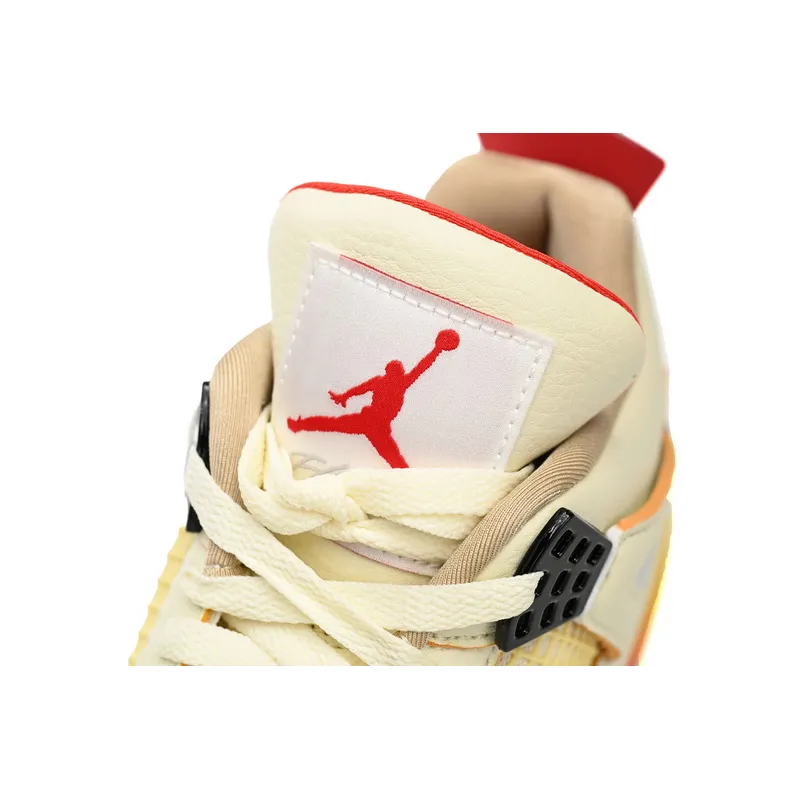 Balvin x Air Jordan 4 White Blue Red