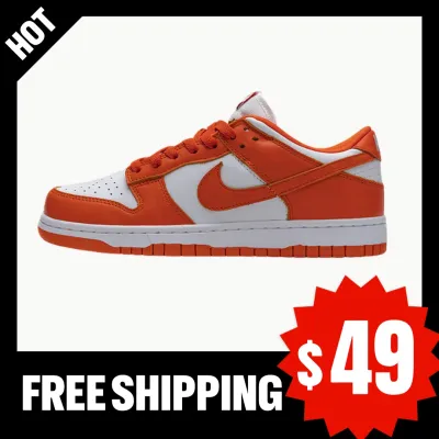Nike Dunk Low Orange Paisley 01