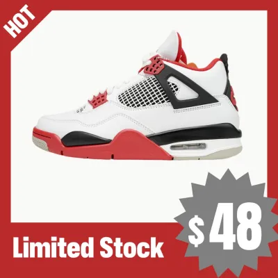 PB  Batch  Air Jordan 4 Fire Red 01