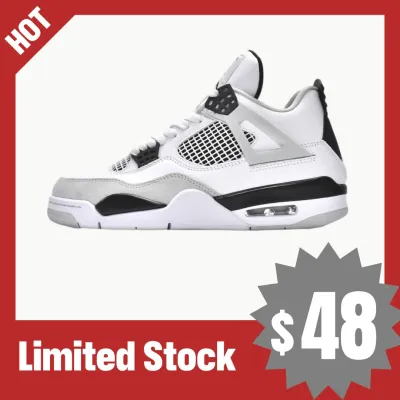 PB  Batch  Air Jordan 4 Retro Military Black 01