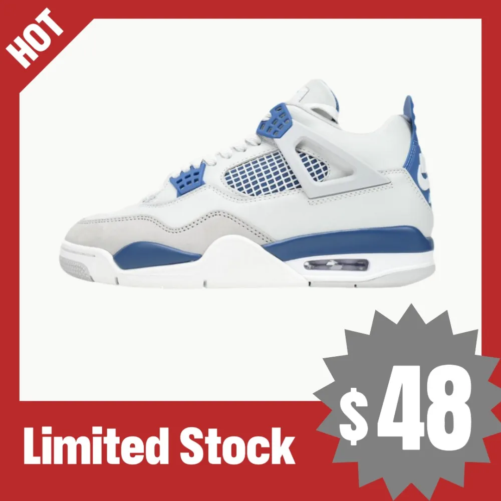 PB Air Jordan 4 "Military Blue"