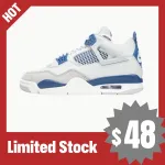 PB Air Jordan 4 "Military Blue"