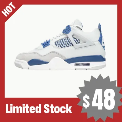 PB Air Jordan 4 "Military Blue" 01