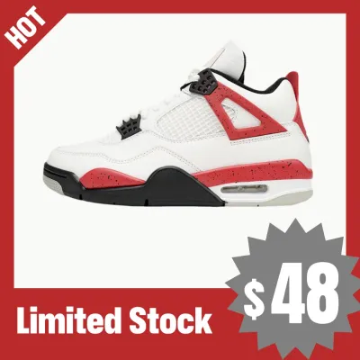 PB Batch  Air Jordan 4 “Red Cement” 01