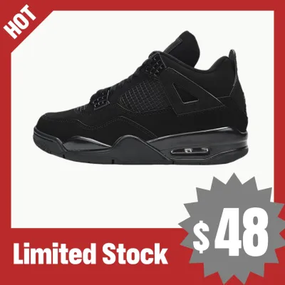 PB Batch  Air Jordan 4 Retro Black Cat 01