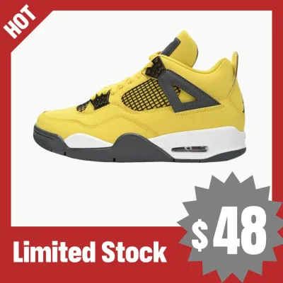 PB Batch  Air Jordan 4 Retro Lightning 01