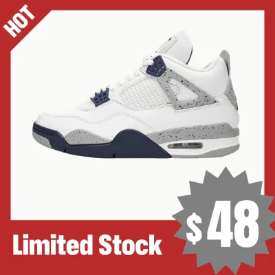 PB Batch  Air Jordan 4 Retro Midnight Navy 01