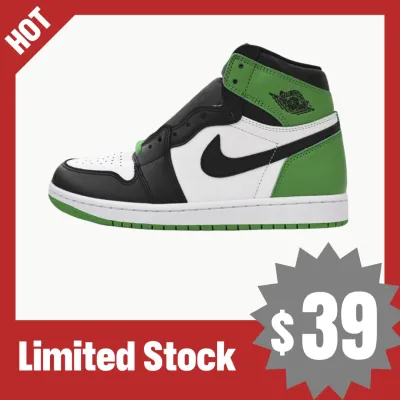 Q3 Air Jordan 1 HighLucky Green 01