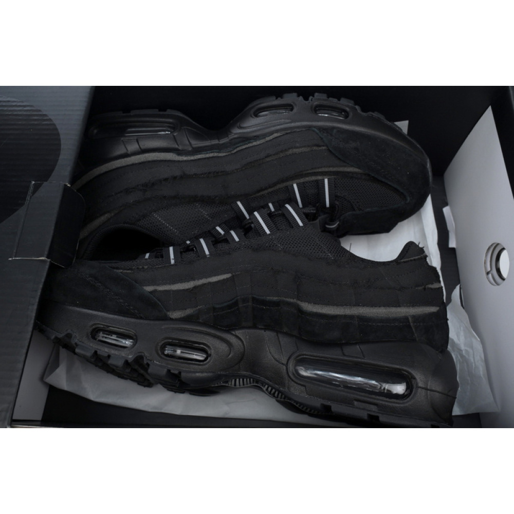 Comme des Garçons x Air Max 95 Black