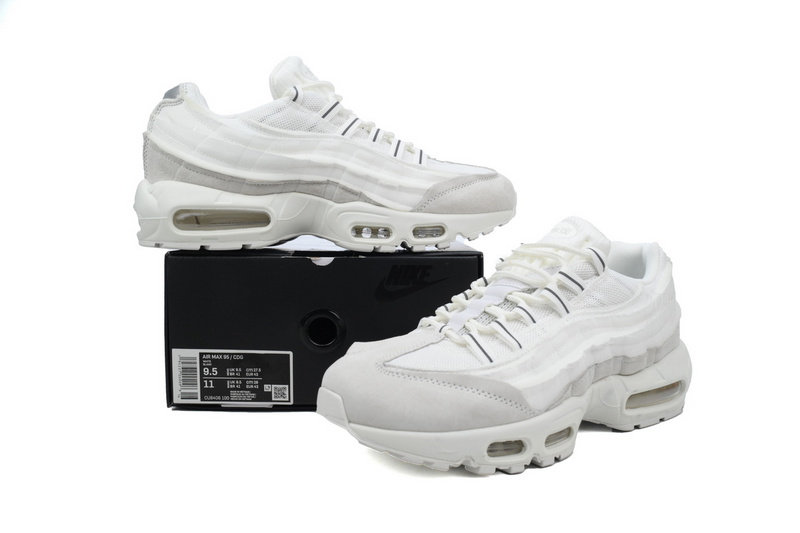 Comme des Garçons x Air Max 95 White