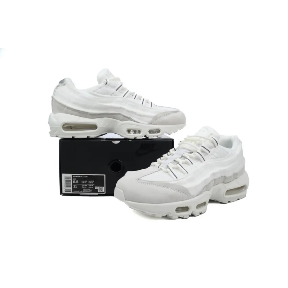 Comme des Garçons x Air Max 95 White