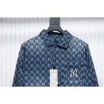 MLВ Denim shirt jacket with embroidered logo