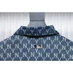 MLВ Denim shirt jacket with embroidered logo