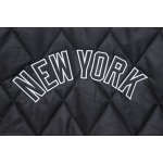 MLB Baseball Jersey Padded Jacket Black