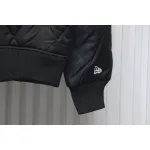 MLB Baseball Jersey Padded Jacket Black