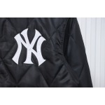 MLB Baseball Jersey Padded Jacket Black