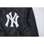 MLB Baseball Jersey Padded Jacket Black