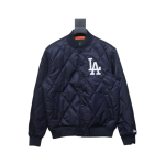 MLB Baseball Jersey Padded Jacket Blue