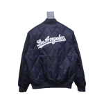 MLB Baseball Jersey Padded Jacket Blue