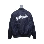 MLB Baseball Jersey Padded Jacket Blue