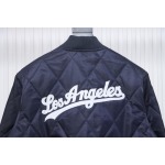 MLB Baseball Jersey Padded Jacket Blue