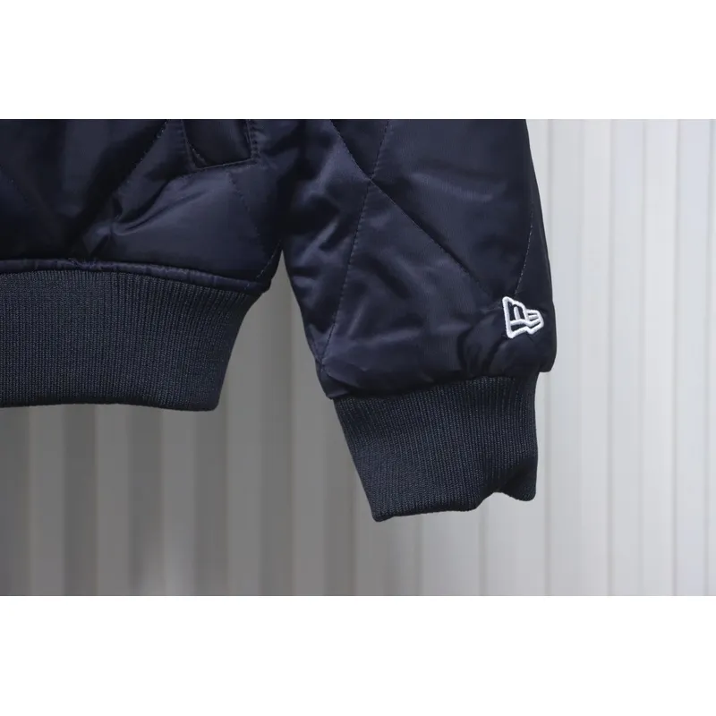 MLB Baseball Jersey Padded Jacket Blue