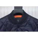 MLB Baseball Jersey Padded Jacket Blue