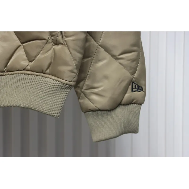 MLB Baseball Jersey Padded Jacket Yellow