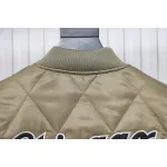 MLB Baseball Jersey Padded Jacket Yellow
