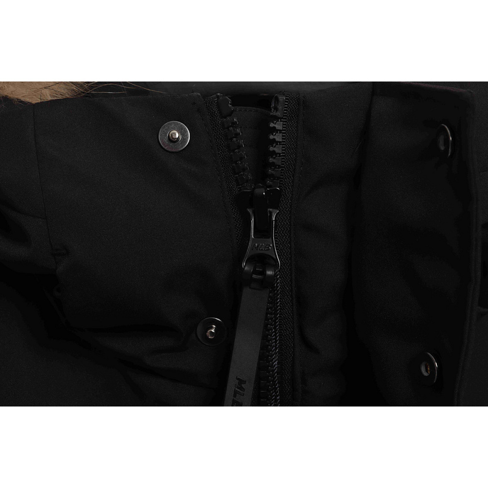 MLB Long Down Jacket Black