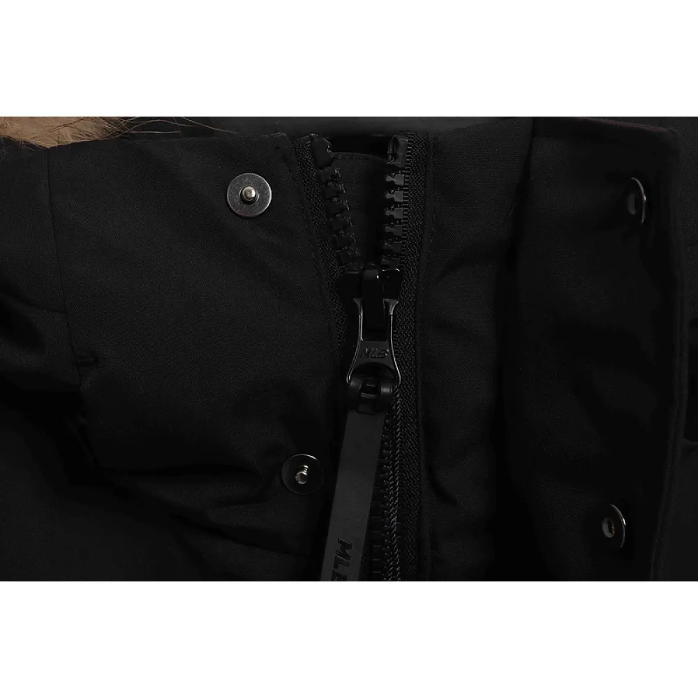 MLB Long Down Jacket Black