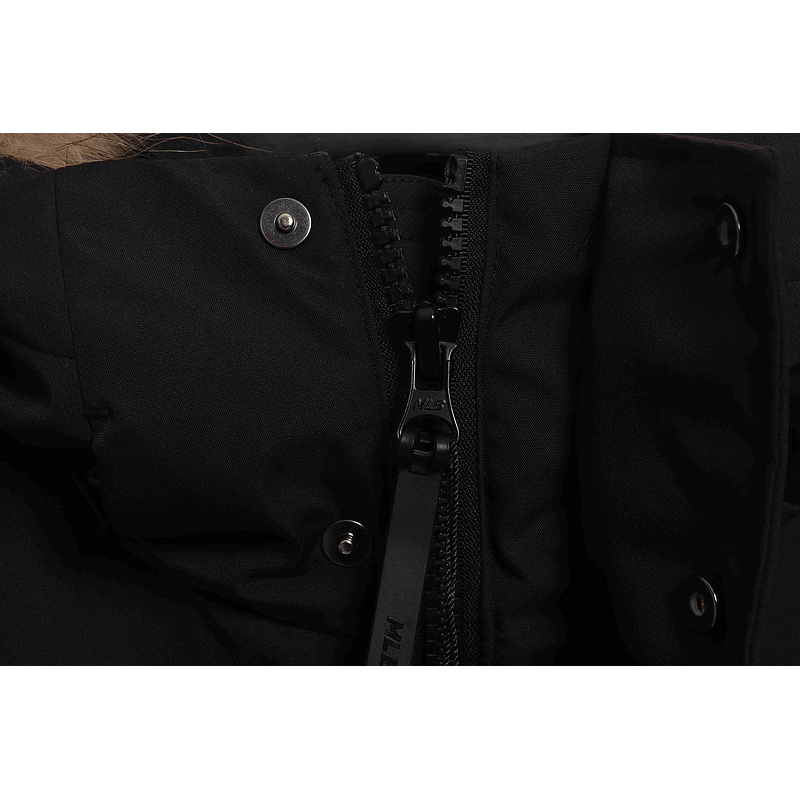 MLB Long Down Jacket Black