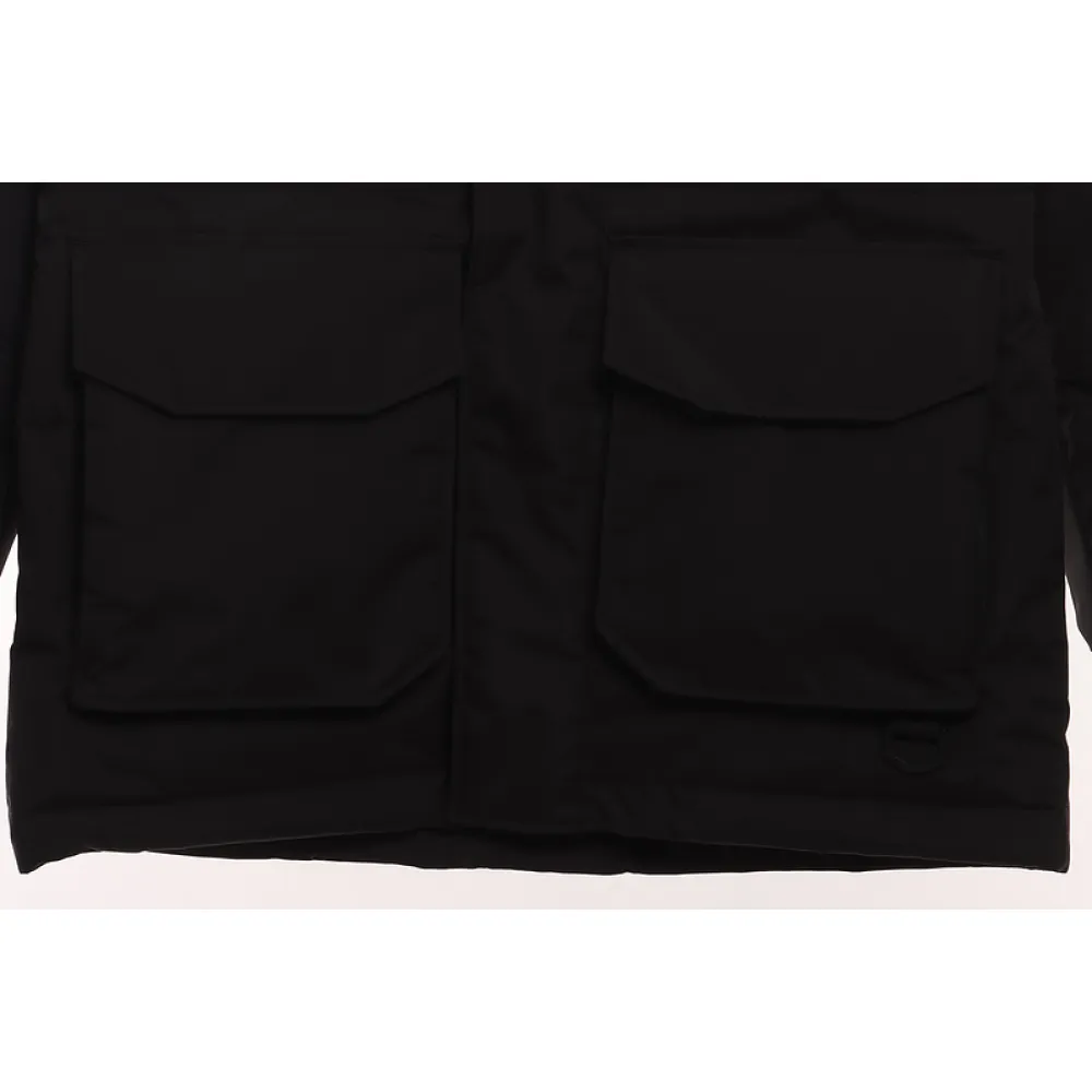 MLB Long Down Jacket Black