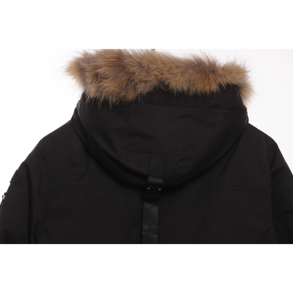 MLB Long Down Jacket Black