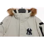 MLB Long Down Jacket Off-White
