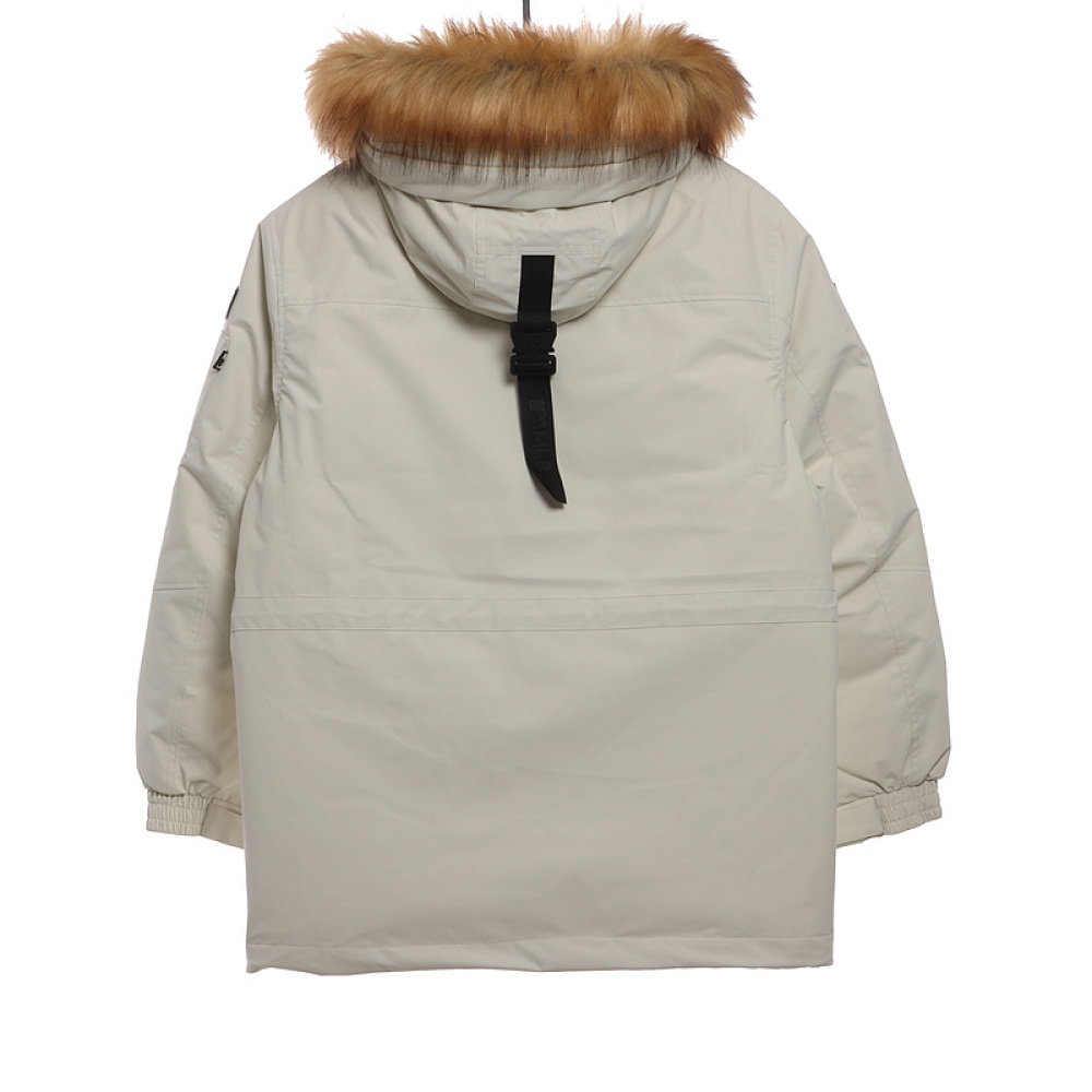 MLB Long Down Jacket Off-White