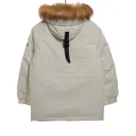 MLB Long Down Jacket Off-White