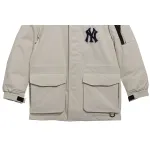 MLB Long Down Jacket Off-White
