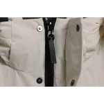 MLB Long Down Jacket Off-White