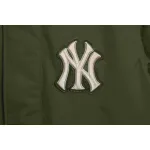 MLB Long Down Jacket Olive Green