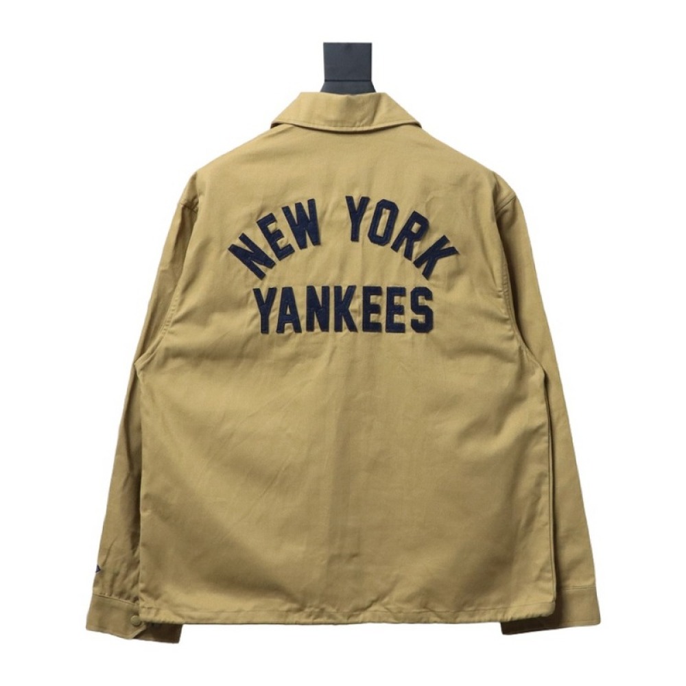 New Era x MLB SS23 New York Yankees Jacket Yellow