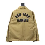 New Era x MLB SS23 New York Yankees Jacket Yellow