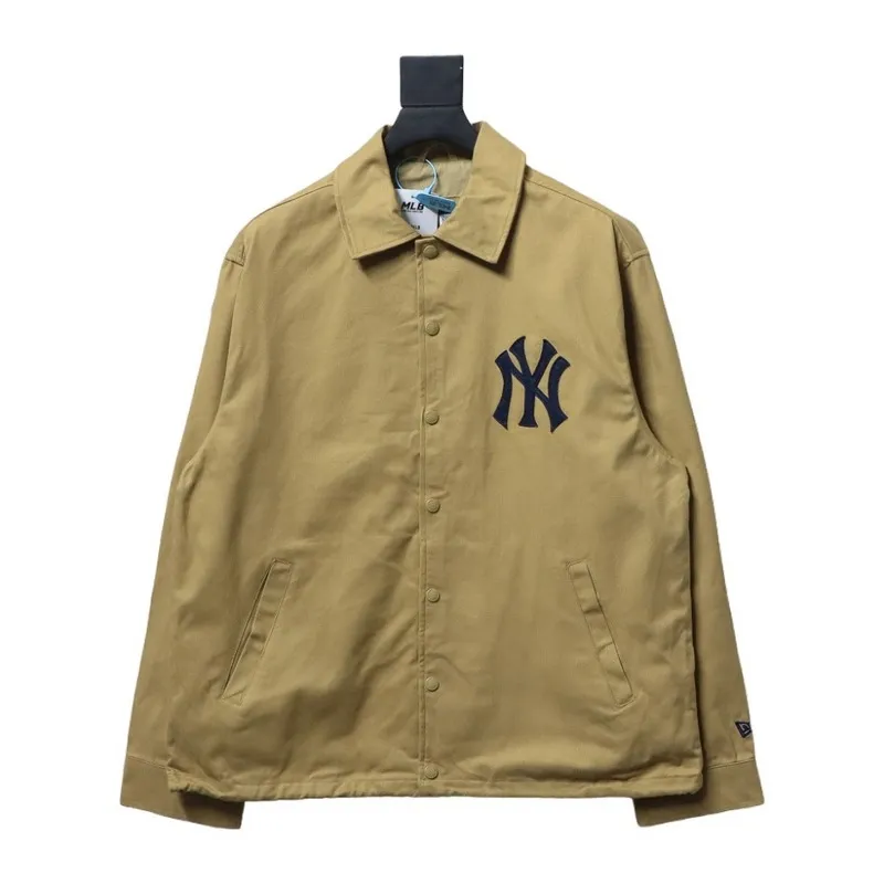 New Era x MLB SS23 New York Yankees Jacket Yellow