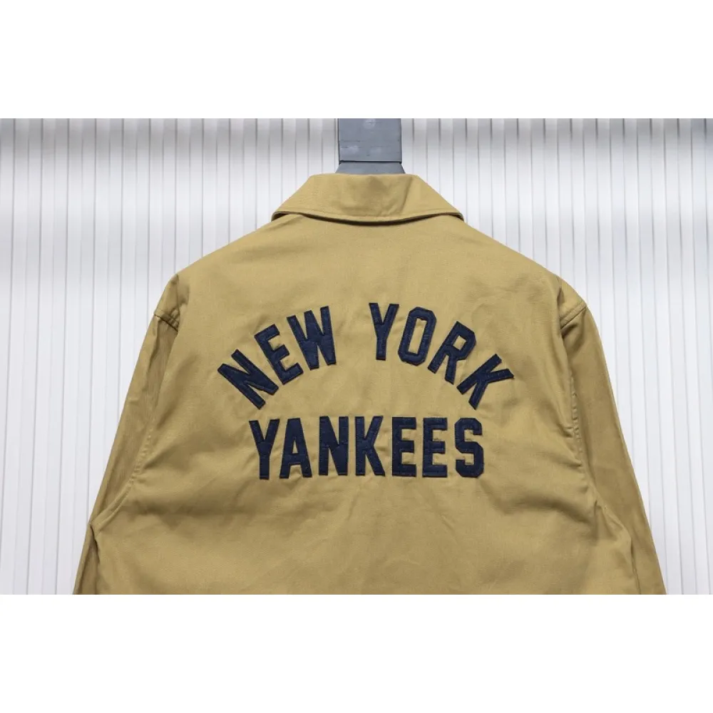 New Era x MLB SS23 New York Yankees Jacket Yellow