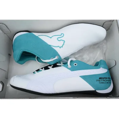 PUMA Mercedes-AMG Petronas F1 x Future Cat OG White Spectra Green 02