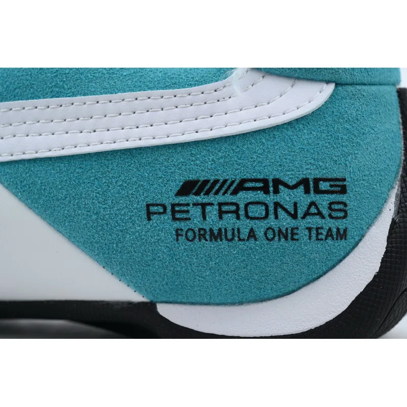 PUMA Mercedes-AMG Petronas F1 x Future Cat OG White Spectra Green